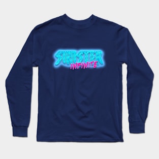 SINISTER INFINITE 80s Text Effects 5 Long Sleeve T-Shirt